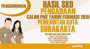 Inntansi yang membuka pendaftaran hingga 10 desember tersebut adalah kementerian pendidikan dan kebudayaan formasi dikti. Pengumuman Cpns Surakarta 2019 Pdf