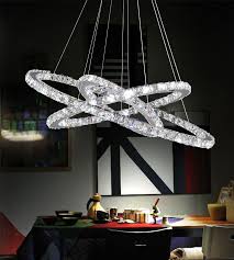Crystalworld Ring Led Light Chandelier Aydinlatmalar Avize Led
