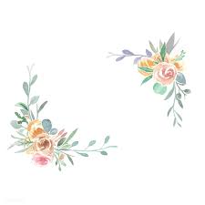 Ornament and floral vectors are among the most sought after design resources. Download Premium Vector Of Vintage Floral Ornaments 380993 Flower Illustration Blue Flowers Background Flower Frame