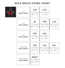 11 described alpinestars neck brace size chart