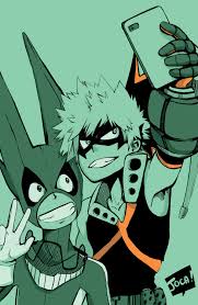 See more ideas about hero academia characters, my hero academia manga, my hero. Midoriya And Bakugou S Selfie My Hero Academia Know Your Meme