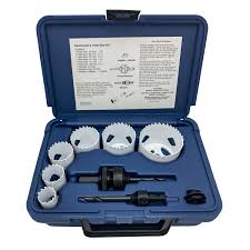 Maybe you would like to learn more about one of these? Blu Mol Xtreme Bi Metal 9 Pc Electrician S Hole Saw Kit Disston Tools