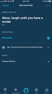 How to make alexa swear so easy If You Tell Alexa To Say Ha A Bunch Of Times She Starts To Make These Weird Sounds Amazonecho
