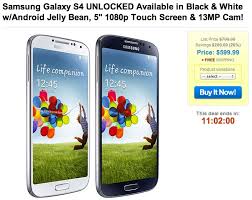 Samsung galaxy note 20 ultra bronce místico 256+8ram sellado. Deal 1saleaday Hosting Galaxy Flash Sale Galaxy S4 Unlocked For 599 Galaxy Note 2 For 499 And Galaxy S3 For 409