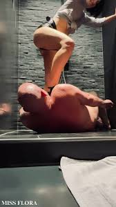 Miss Flora - Tomboy Pegging With Bishop Black - iWantClips