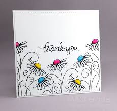 Maskerade Fs497 Thank You Card Drawing Inspirational Cards Simple Cards
