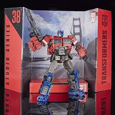 The figure is highly articulated for posability. Transformers Toys Studio Series 38 Voyager Class Bumblebee Movie Optimus Prime Action Figure Ages 8 And Up 6 5 Inch Buy Online In Dominica At Dominica Desertcart Com Productid 104524619