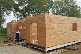 Brikawood Construire Une Maison Passive Avec Des Briques En Bois Haus Bauen Hausbau Ideen Architektur
