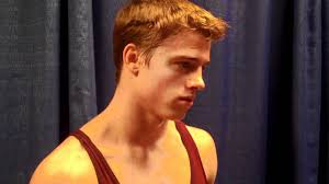 Mike Thorn after NCAA third-place win over Montell Marion