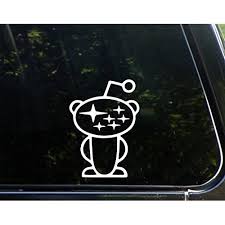 Decor designs & ideas for making your home cool, more comfortable or whatever you might desire for your domain! White Color Reddit Subaru Alien Sticker Decal Helmet Auto Car Window Decoration Wall Art Home Decor Decor Die Cut Car Art Notebook Laptop Macbook Wall Adhesive Vinyl Bike Vinyl Buy Online In