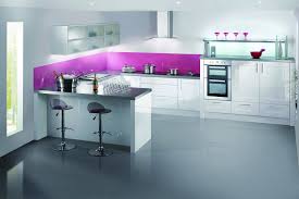 The Pvc Materials Is More Durable And Easy To Care The Pvc Material Can Design The Beautiful White Gloss Kitchen Modern Apartment Design Modern Kitchen Design