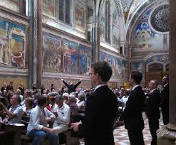 I cannot believe that i'm standing here right now. 15 Settembre 2018 Assisi Basilica Superiore Di San Francesco San Francesco Vincitore Musicale