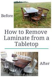 Maybe you would like to learn more about one of these? Remove Laminate From A Table Wooden Kitchen Table Kitchen Table Makeover Refinishing Kitchen Tables