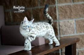 Snow Bengal Catrealistic Stuffed Animal Etsy Realistic Stuffed Animals Bengal Cat Animals