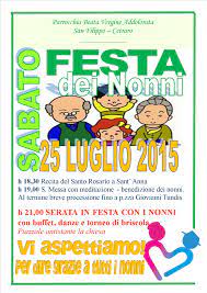 Matteo portinaro è autore del libro la notte più. Festa Di Sant Anna E Festa Dei Nonni A San Filippo I Programmi Cirnews It Cetraro In Rete