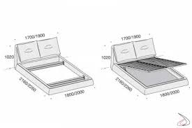 Le misure del letto matrimoniale hanno diversi standard che dipendono, praticamente, dal paese in cui ci si trova. Letto Moderno Flipflap Toparredi