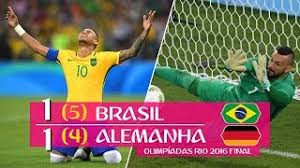 O brasil vem de uma vitória simples por 1 a 0 sobre o egito, que não reflete totalmente a atuação da seleção brasileira, que dominou os egípcios. Jogos Historicos Brasil 1 X 1 Alemanha Penaltis 5 4 Final Olimpiadas Rio 2016 Hd 720p Youtube