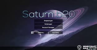 Make your device cooler and more beautiful. Hacked Client Saturn B20 For Minecraft 1 8
