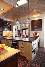 Houzz Tour East Meets Southwest In New Mexico Home Eclectic Kitchen Kitchen Bar Design Kitchen Bar Lights