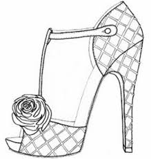 Pin By Diantha Klaassen On Girls Shoe Design Sketches Shoe Template Shoe Art