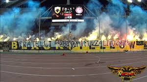 Follow the team and never make a step back! Aek Original 21 Meet Athens Left Wing Ultras Hooligan F C