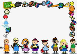 School Related Element Vector Border Png And Vector Clip Art Borders School Frame School Frames And Borders