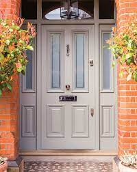 Size 2340 x 820 x 35mm. Grey Victorian Front Door London Door Company