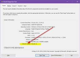 Here you may to know how to check what directx i have. How Do I Detect Which Multiple Old Versions Of Directx Are Installed At The Same Time Super User