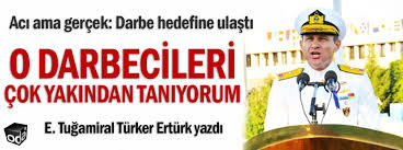 Ertürk, türkiye sınırında terör örgütü pyd'nin olması gerektiğini savunmuş, kıyat 104 emekli amiralin imzası ile yayınlanan skandal bildiride isimleri yer alan emekli tümamiral türker ertürk ve emekli. E Tugamiral Turker Erturk Yazdi O Darbecileri Cok Yakindan Taniyorum