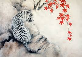 White Tiger Tiger Art Tiger Artwork White Tiger