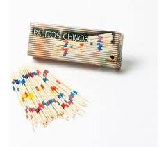 Descubrí la mejor forma de comprar online. Juego Palitos Chinos De Madera Bisonte 8512 Jugueteria Canalejas