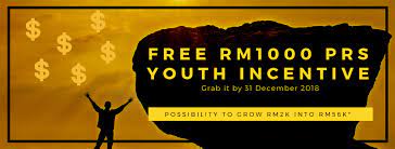 Click here for for those that turning 31 years old this year. Prs Youth Incentive Utilize Free Rm1k To Grow Rm2k Into Rm56k The Money Magnet