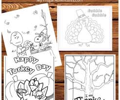 Free coloring pages for thanksgiving. Free Children S Coloring Pages Archives My Frugal Adventures