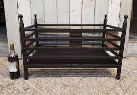 I get a lot of emails asking for a video showing how we clean and season our cast iron pans. Fb0051 A Rare Very Large Reclaimed Cast Iron Fire Basket