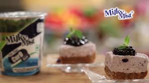 Planning For A Party This Weekend Try Eggless Blueberry Cheesecake Recipe Video In Milkymist Recipe App Down Classic Dessert Recipe Food App Dessert Recipes