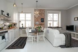 Das herz jeder wohnung ist das wohnzimmer. Modernes Wohnzimmer Einrichten Wohn Und Kuchenraum Kombinieren