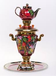 Samovars Electriques Russes Avec Theiere Tresors De Russie Theiere Art De La Table Russie