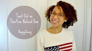 Twist Out On Thin Fine Natural Hair Natural Hair Styles Twist Hairstyles Fine Natural Hair