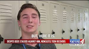 “God has been guiding our steps the whole way,” Caleb Freeman is back in  high school