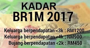 Dalam bajet 2018, perdana menteri telah mengumumkan bahawa skim bantuan rakyat 1malaysia atau br1m pembayaran br1m 2018 akan dilaksanakan bermula pada bulan februari 2018 melibatkan 3 kategori penerima seperti br1m 2017 Tarikh Pembayaran Br1m 2017 Azhan Co