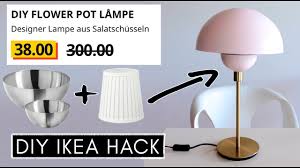 Diy Ikea Hack Designer Flowerpot Lampe Einfach Gunstig Selber Machen 38 Statt 300 Youtube