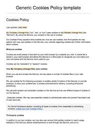 Ensure that the gdpr cookie consent plugin(pro) is installed and activated on your site. Sample Cookies Policy Template Termsfeed