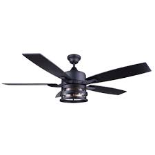 Best 3 blade ceiling fan with light. Canarm Duffy 52 In Indoor Matte Black Downrod Mount Ceiling Fan With Light Kit And Remote Control Cf52duf5bk The Home Depot In 2021 Black Ceiling Fan Rustic Ceiling Fan Ceiling Fan With Remote