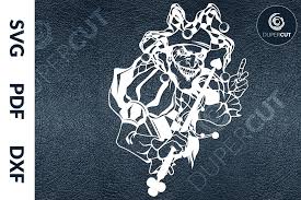 You can copy, modify, distribute and perform the work, even for commercial purposes, all without asking permission. Svg Pdf Dxf Joker Papercutting Template 921825 Paper Cutting Design Bundles