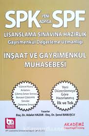 Gayrimenkul değerleme uzmanı nasıl olunur? Spk Spf Turu Pdf Indir Kitap Indir