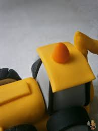 Digger Cake Topper Tutorial Digger Cake Construction Cupcakes Construction Birthday Cake