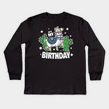 Its My Birthday Llama Purple Loot Shirt