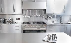 You may choose to use a special spray paint that is made just for painting on metal. Stainless Steel Kitchen Cabinet Worktops Splash Backs Uk Cavendish Equipment