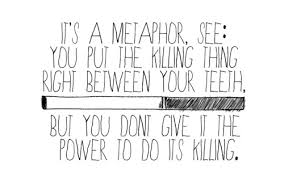 What dose augustus call the power to not light a cigarette? Its A Medaphor By Augustus Waters Quotes Quotesgram