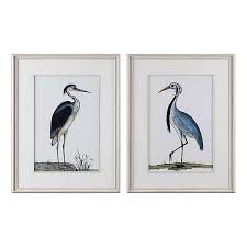 Option three, skip to utility navigation and site search Blue Shore Birds Framed Art Prints Set Of 2 Kirklands
